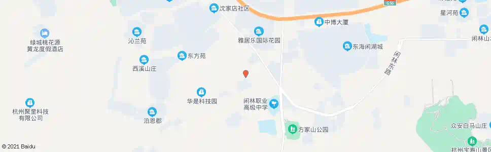 杭州白洋畈_公交站地图_杭州公交_妙搜公交查询2025