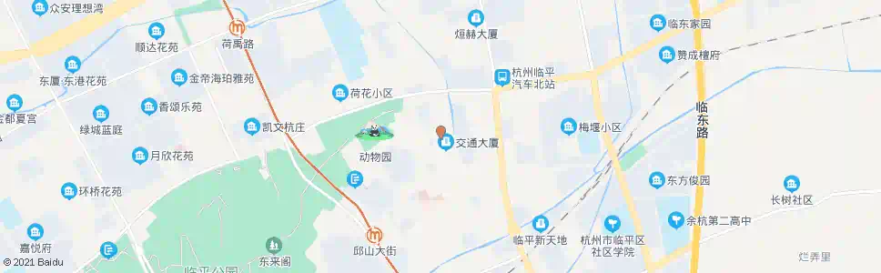 杭州县交通局宿舍_公交站地图_杭州公交_妙搜公交查询2025