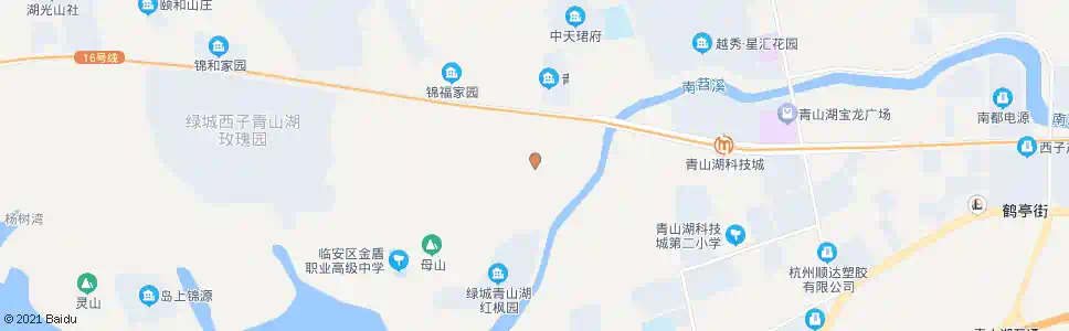 杭州老青山_公交站地图_杭州公交_妙搜公交查询2025