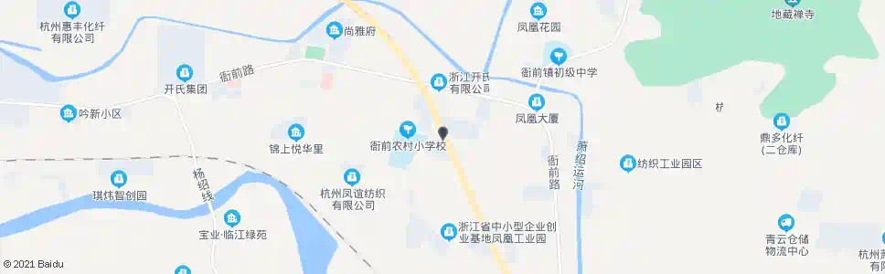 杭州成虎路104国道口_公交站地图_杭州公交_妙搜公交查询2025