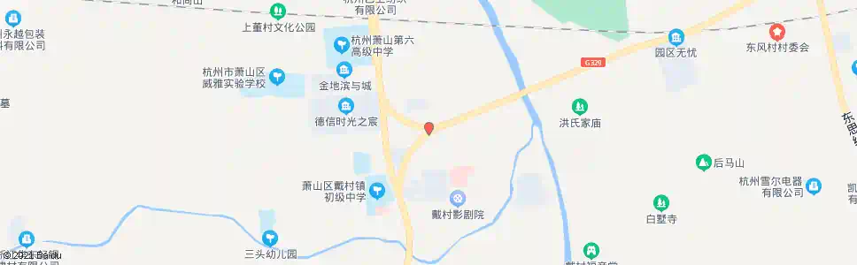 杭州戴村镇政府_公交站地图_杭州公交_妙搜公交查询2025