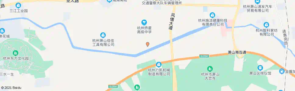 杭州高田黄_公交站地图_杭州公交_妙搜公交查询2025