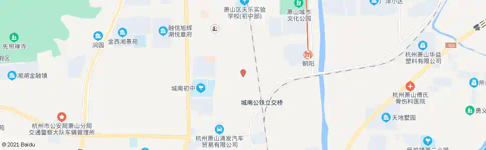 杭州岳小桥_公交站地图_杭州公交_妙搜公交查询2025