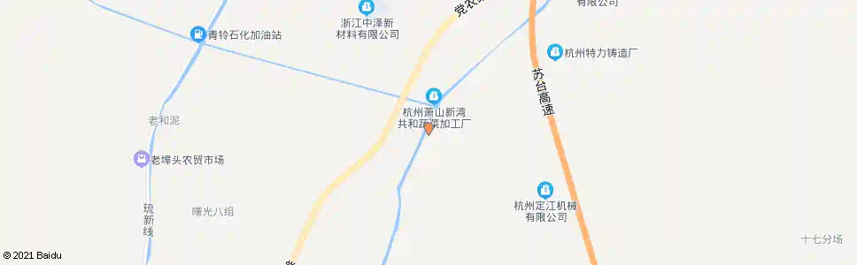 杭州新前路口_公交站地图_杭州公交_妙搜公交查询2025
