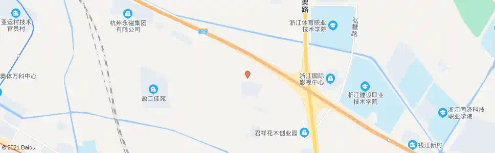 杭州桥新线北口_公交站地图_杭州公交_妙搜公交查询2025