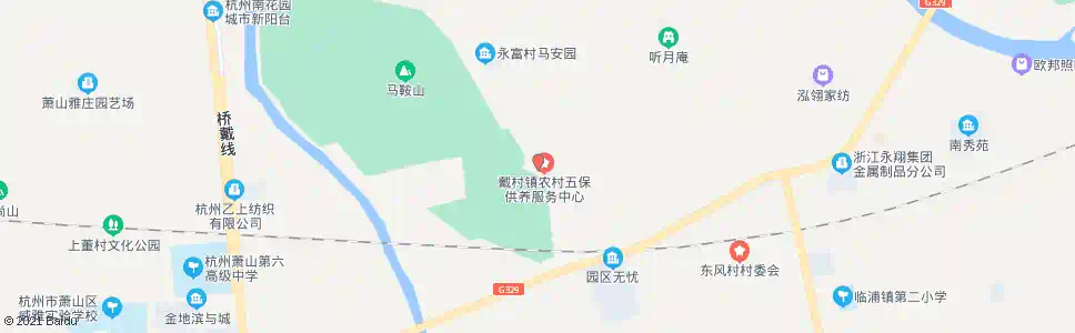 杭州敬老院_公交站地图_杭州公交_妙搜公交查询2025