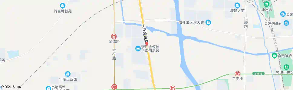 杭州运河村_公交站地图_杭州公交_妙搜公交查询2025