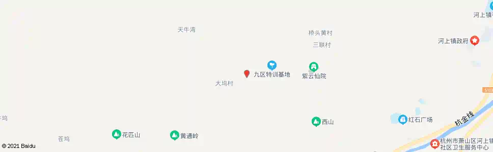 杭州河上三联村_公交站地图_杭州公交_妙搜公交查询2025
