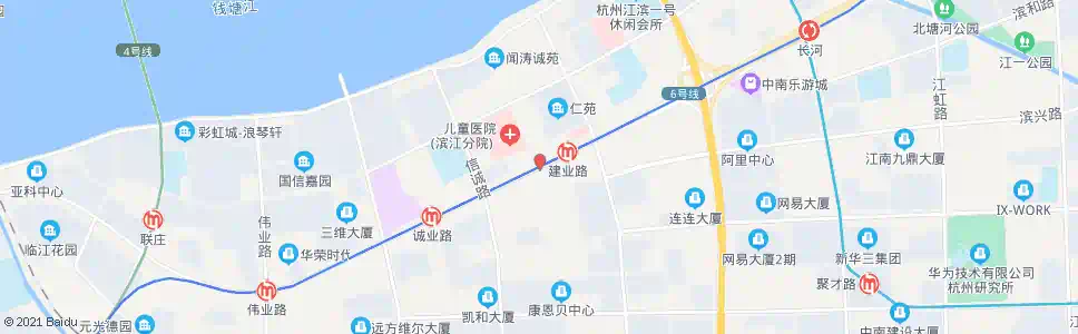 杭州江三(BRT)_公交站地图_杭州公交_妙搜公交查询2025