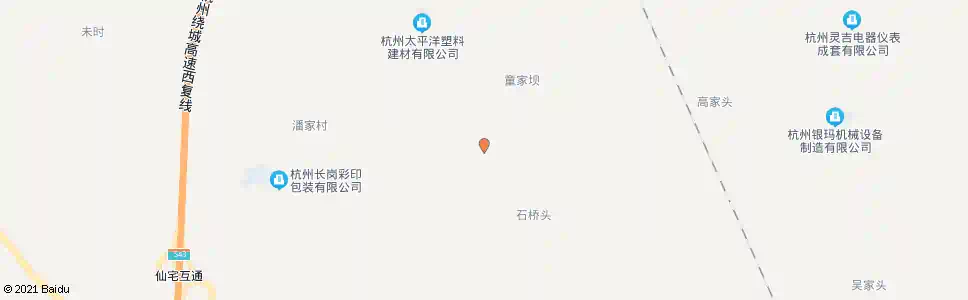 杭州木桥村_公交站地图_杭州公交_妙搜公交查询2025