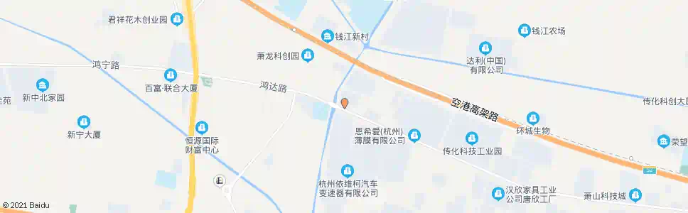 杭州钱江农场_公交站地图_杭州公交_妙搜公交查询2025