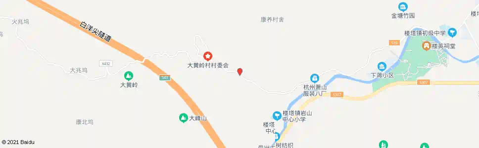 杭州水阁村口_公交站地图_杭州公交_妙搜公交查询2025