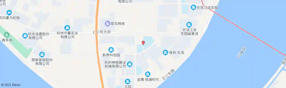 杭州盐仓启潮路秋潮路口_公交站地图_杭州公交_妙搜公交查询2025