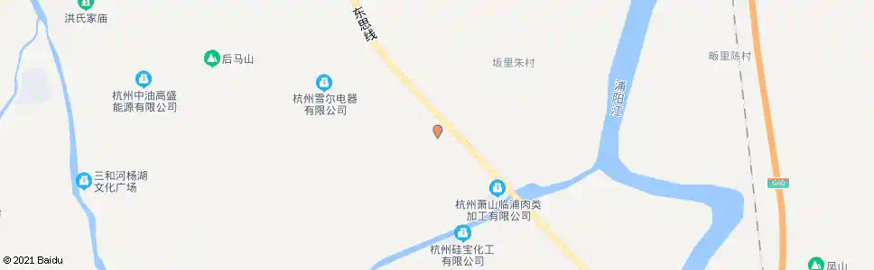 杭州横山傅_公交站地图_杭州公交_妙搜公交查询2025