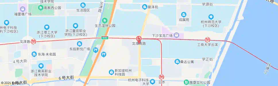 杭州二十三号路十四号大街口_公交站地图_杭州公交_妙搜公交查询2025