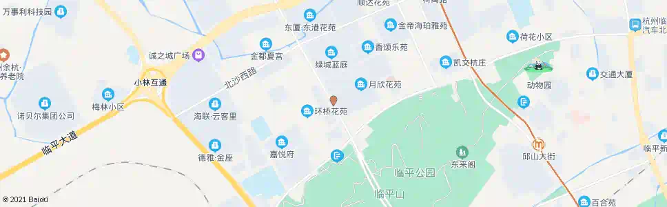 杭州独山嘉园_公交站地图_杭州公交_妙搜公交查询2025