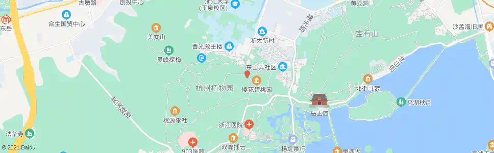 杭州玉泉_公交站地图_杭州公交_妙搜公交查询2025