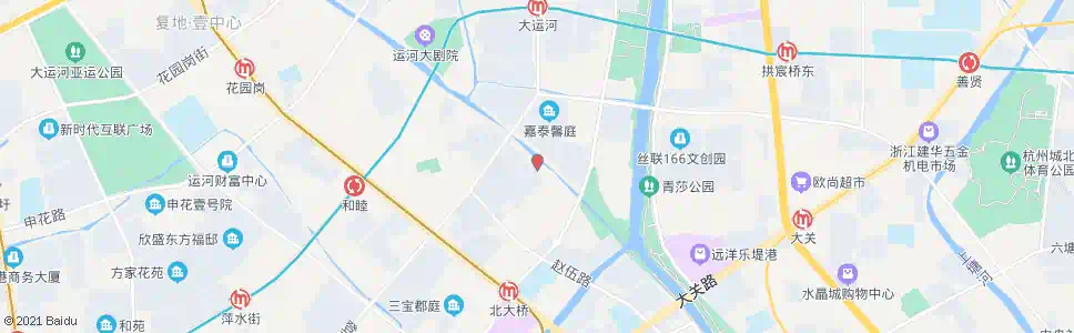 杭州市福利中心_公交站地图_杭州公交_妙搜公交查询2025