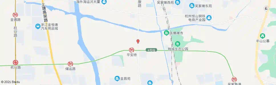 杭州半山电厂_公交站地图_杭州公交_妙搜公交查询2025