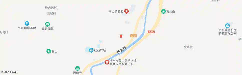 杭州凤溪桥_公交站地图_杭州公交_妙搜公交查询2025