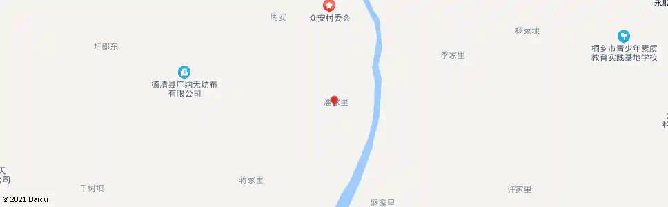 杭州潘家里(余杭区)_公交站地图_杭州公交_妙搜公交查询2025