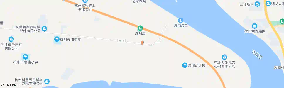 杭州老沙村_公交站地图_杭州公交_妙搜公交查询2025