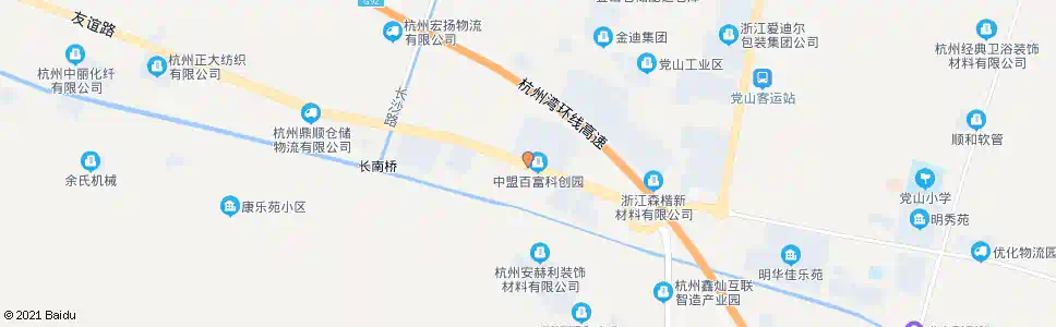 杭州山义村_公交站地图_杭州公交_妙搜公交查询2025