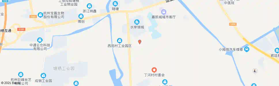 杭州钟家墩_公交站地图_杭州公交_妙搜公交查询2025