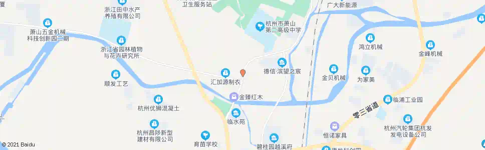 杭州临浦油车桥_公交站地图_杭州公交_妙搜公交查询2025