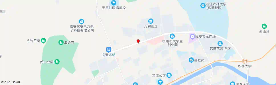 杭州保通驾校_公交站地图_杭州公交_妙搜公交查询2025