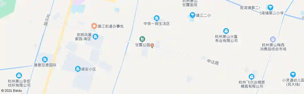 杭州天新纺织_公交站地图_杭州公交_妙搜公交查询2025