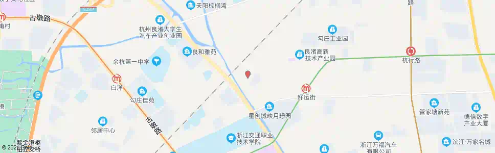 杭州余杭镇电管所_公交站地图_杭州公交_妙搜公交查询2025