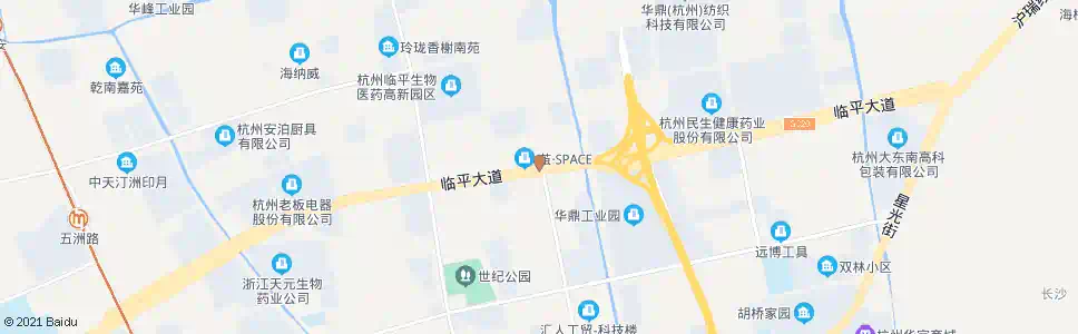 杭州红丰路320国道口_公交站地图_杭州公交_妙搜公交查询2025