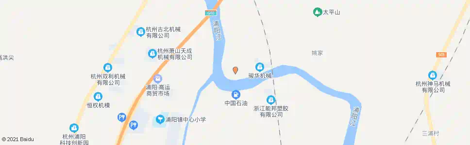 杭州横江俞_公交站地图_杭州公交_妙搜公交查询2025