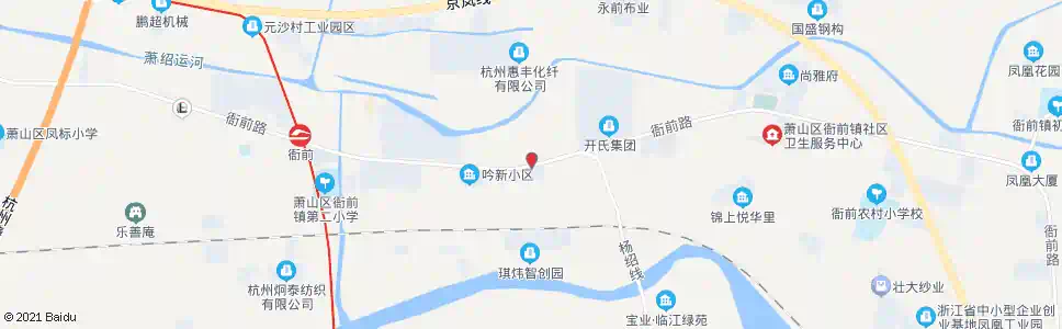 杭州吟龙村_公交站地图_杭州公交_妙搜公交查询2025