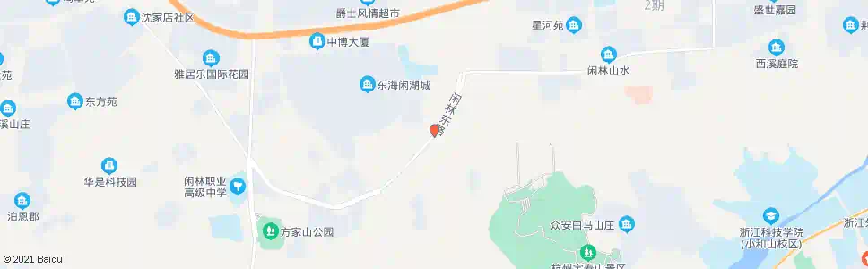杭州北山畈_公交站地图_杭州公交_妙搜公交查询2025