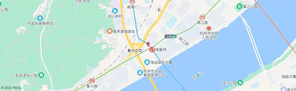 杭州飞云江路三廊庙_公交站地图_杭州公交_妙搜公交查询2025