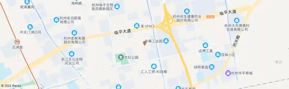 杭州红丰路天荷路口_公交站地图_杭州公交_妙搜公交查询2025