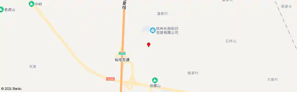 杭州仙宅村_公交站地图_杭州公交_妙搜公交查询2025