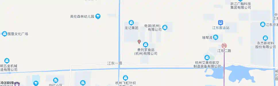 杭州江东四路青西一路口_公交站地图_杭州公交_妙搜公交查询2025
