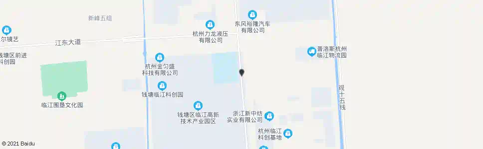 杭州新世纪大道纬五路口_公交站地图_杭州公交_妙搜公交查询2025