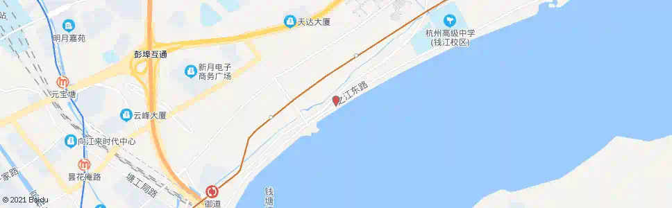 杭州五福凉亭_公交站地图_杭州公交_妙搜公交查询2025