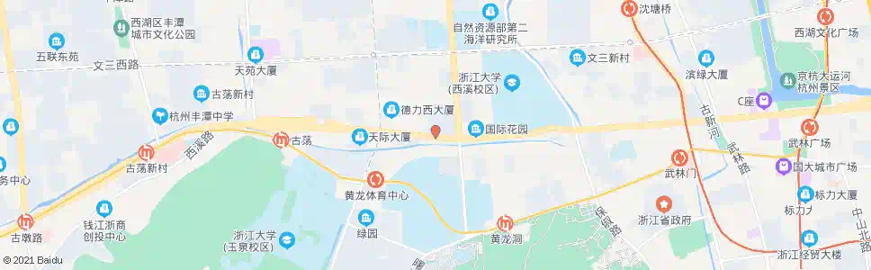 杭州庆丰村(西)_公交站地图_杭州公交_妙搜公交查询2025