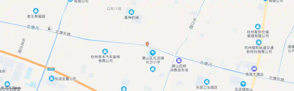 杭州解放村_公交站地图_杭州公交_妙搜公交查询2025