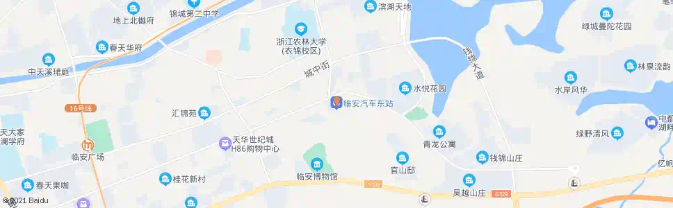 杭州临东村_公交站地图_杭州公交_妙搜公交查询2025