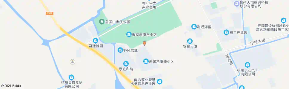 杭州兴起路康信路口_公交站地图_杭州公交_妙搜公交查询2025