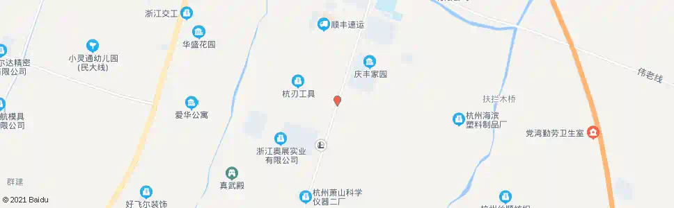 杭州民新村_公交站地图_杭州公交_妙搜公交查询2025