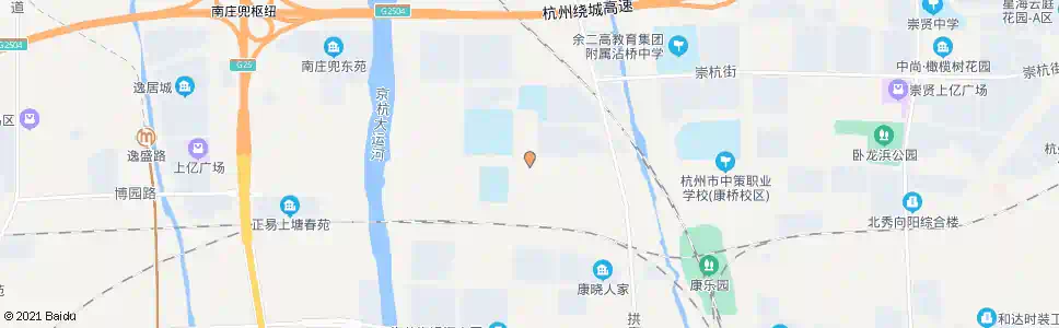 杭州四维苑_公交站地图_杭州公交_妙搜公交查询2025