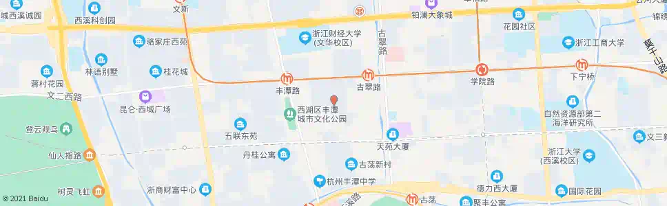 杭州益乐村_公交站地图_杭州公交_妙搜公交查询2025