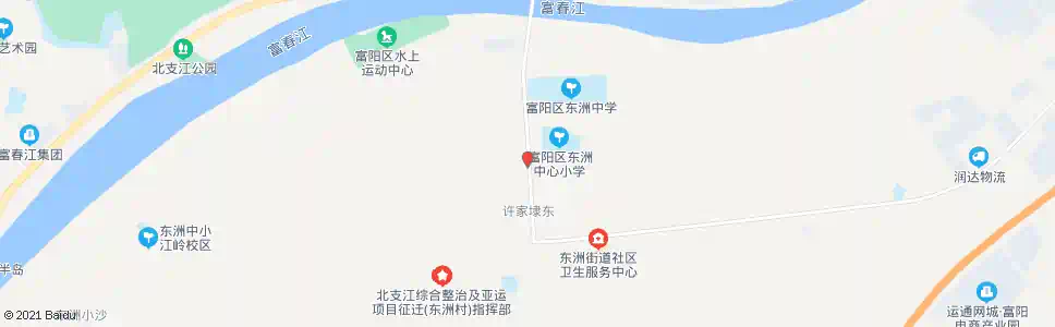 杭州前华东_公交站地图_杭州公交_妙搜公交查询2025